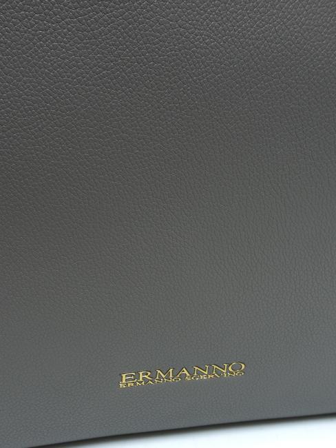 NATASHA Bolso shopper de mano, con bandolera gris - Bolsos Mujer