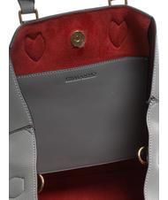 ERMANNO SCERVINO NATASHA Bolso shopper de mano, con bandolera gris - Bolsos Mujer - 5