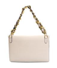 ERMANNO SCERVINO MAVIS Bolso bandolera con solapa crema - Bolsos Mujer - 3