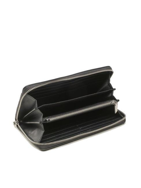 CK MUST Cartera con cremallera alrededor ckblack - Carteras Mujer