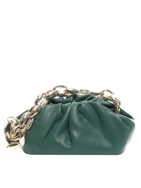 DUBAI Bolso de mano con asa de cadena verde - Bolsos Mujer