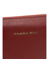 TOSCA BLU MILANO Bolso de piel con tachuelas rojo oscuro - Bolsos Mujer - 3