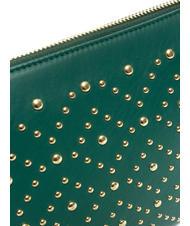 TOSCA BLU MILANO Bolso de piel con tachuelas verde - Bolsos Mujer - 3