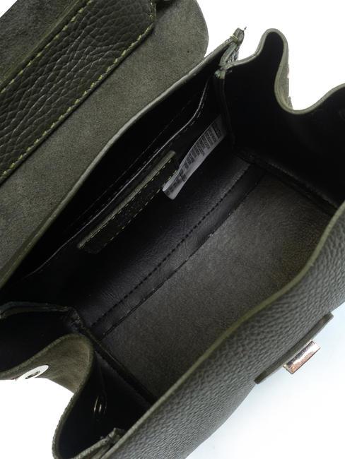 DUBROVNIK Minibaúl baúl de piel militar - Bolsos Mujer