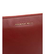 TOSCA BLU MILANO Bolso de piel con bandolera rojo oscuro - Bolsos Mujer - 3