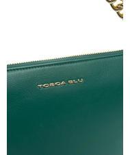 TOSCA BLU MILANO Bolso de piel con bandolera verde - Bolsos Mujer - 3