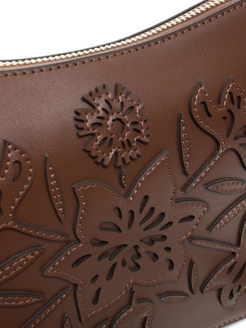 OLANDA Bolso bandolera bordado BROWN - Bolsos Mujer