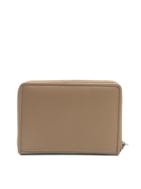 AVANA Cartera mediana de piel barro - Carteras Mujer
