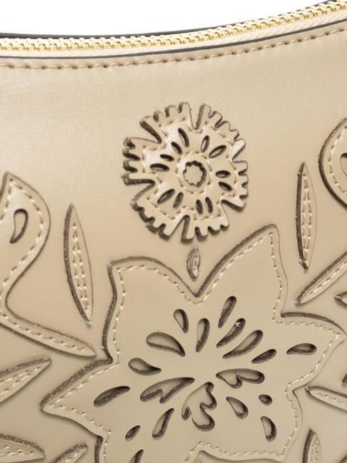 OLANDA Bolso bandolera bordado BEIGE - Bolsos Mujer