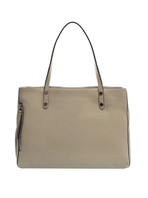 OTTAWA Bolso de compras de cuero BEIGE - Bolsos Mujer