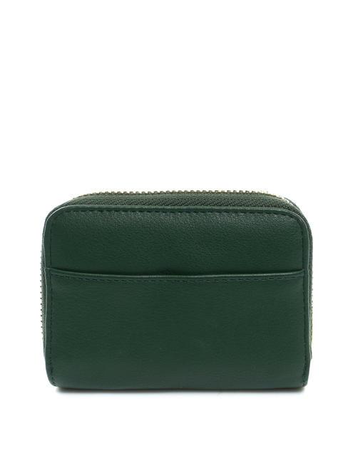 BERLIN Cartera S con detalle de ante verde - Carteras Mujer