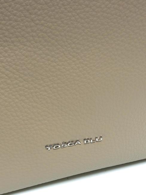 OTTAWA Bolso canguro de piel BEIGE - Bolsos Mujer