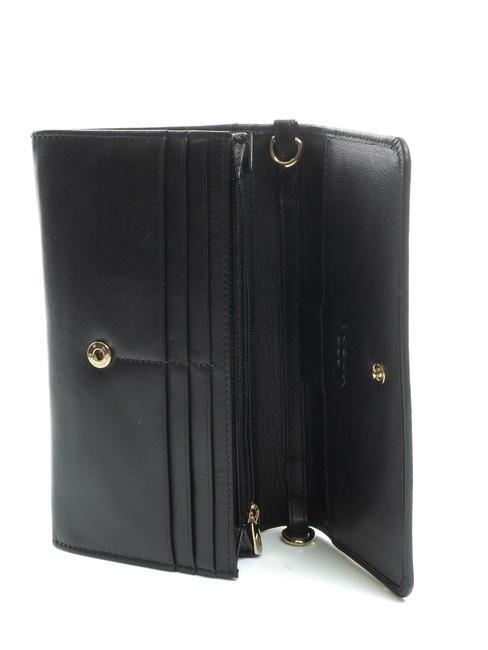 NIZZA Cartera grande con tachuelas negro - Carteras Mujer