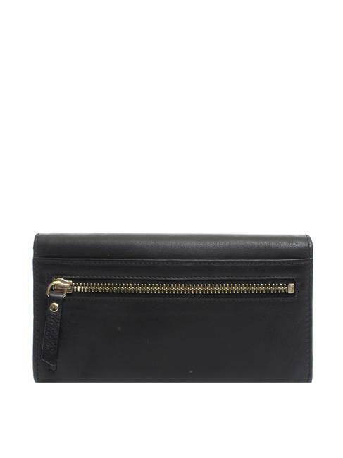 NIZZA Cartera triple con tachuelas negro - Carteras Mujer