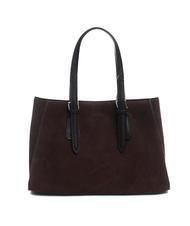 TOSCA BLU BRUGES Bolso tote grande de ante Burdeos - Bolsos Mujer - 4