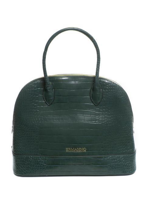 NEVE Bolso de mano con bandolera verde - Bolsos Mujer