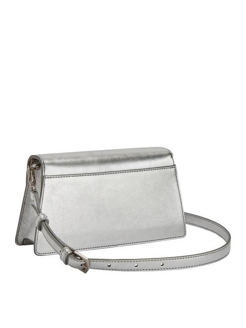 ZOE bolso de hombro COLOR PLATA - Bolsos Mujer