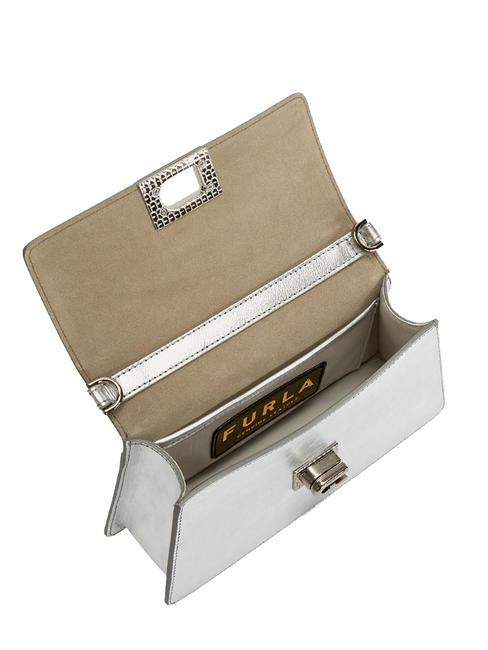 ZOE bolso de hombro COLOR PLATA - Bolsos Mujer