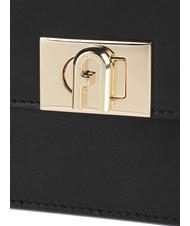 FURLA ZOE Bolso cuadro con cadena negro - Bolsos Mujer - 3