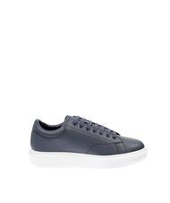 ARMANI EXCHANGE ACTION Zapatillas de cuero MARINO / MARINO - Zapatos Hombre - 3