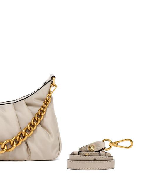 BONNIE Bolso de piel con asa de cadena vapor - Bolsos Mujer