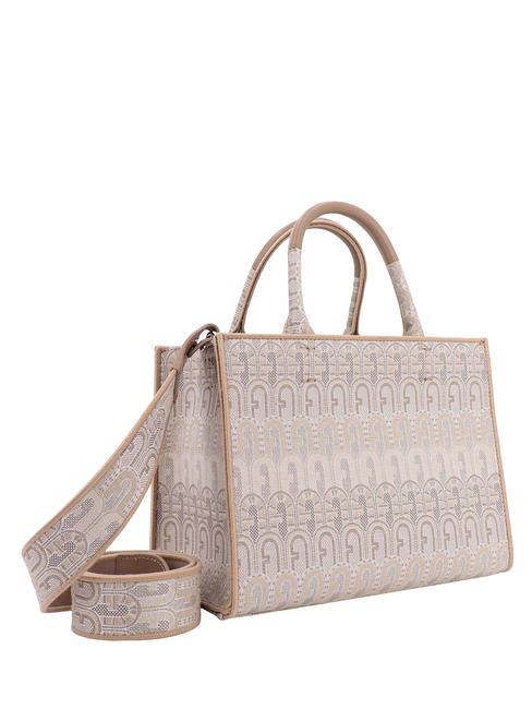 OPPORTUNITY S Bolso tote de jacquard reciclado TONOS NATURALES - Bolsos Mujer