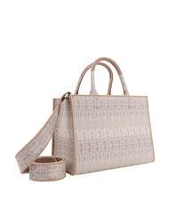 FURLA OPPORTUNITY S Bolso tote de jacquard reciclado - Bolsos Mujer