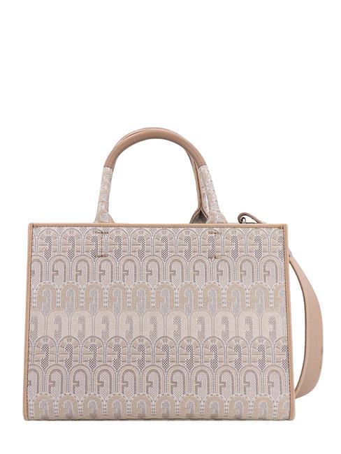 OPPORTUNITY S Bolso tote de jacquard reciclado TONOS NATURALES - Bolsos Mujer