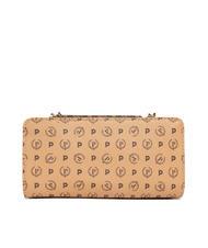 POLLINI HERITAGE CLASSIC embrague de iPhone marrón / crema - Bolsos Mujer - 4