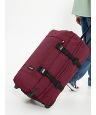 EASTPAK TRANVERZ M Carro mediano burdeos espeso - Trolley Semirr&iacute;gidos - 8