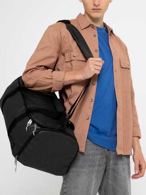 PERCE MORE Bolso con bandolera lona negra - Bolsas de viaje