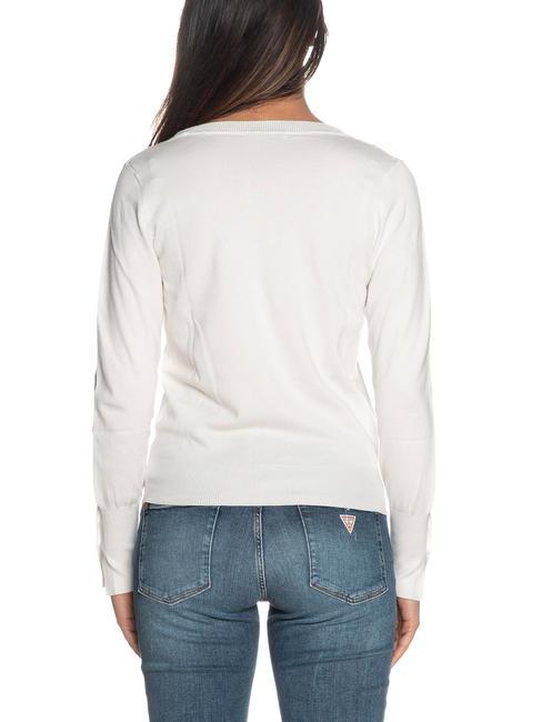 ZENA Cárdigan con botones cremwhi - Suéteres de mujer