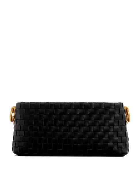 LISBET Bolso bandolera trenzado NEGRO - Bolsos Mujer
