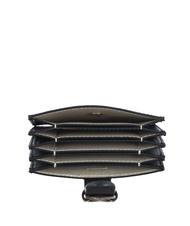 GUESS   tarjetero efecto saffiano NEGRO - Carteras Mujer - 2