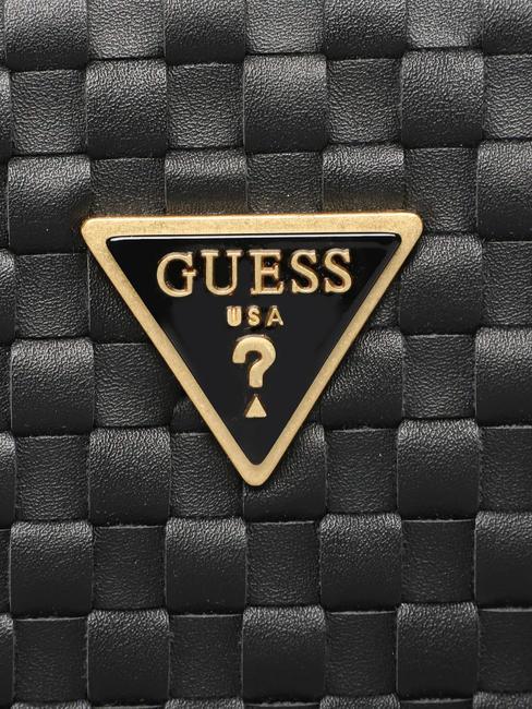 LISBET bolso de mano tejido NEGRO - Bolsos Mujer