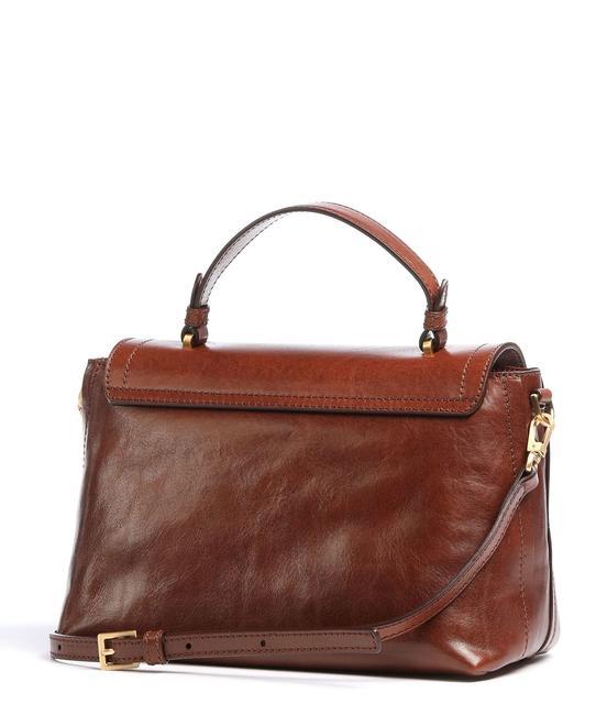 STORY Bolso malet&iacute;n de piel BROWN - Bolsos Mujer