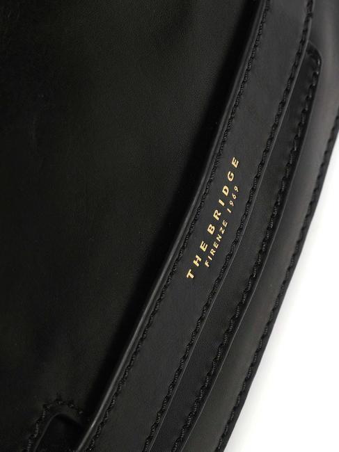 LUCREZIA Mini bolso de hombro Oro negro - Bolsos Mujer