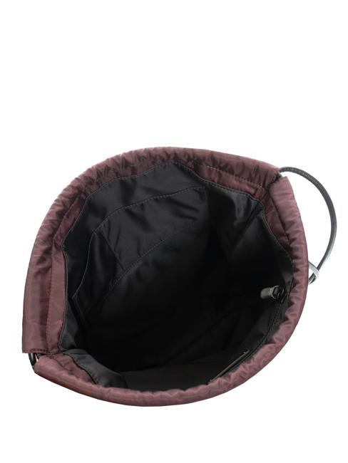 ZENITH Bolsa de nylon con bolsillo marrore-negro - Mochilas Escuela & Tiempo Libre
