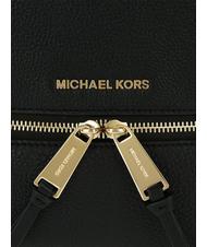 MICHAEL KORS RHEA Mochila de cuero negro - Bolsos Mujer - 5