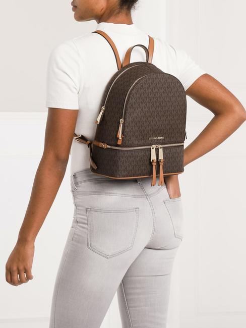RHEA mochila cuero - Bolsos Mujer