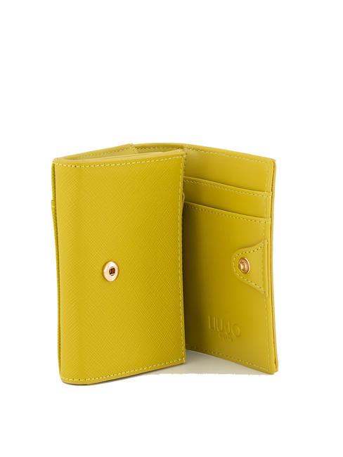 ALEDIS cartera plegable con estampado Saffiano La hierba de lim&oacute;n - Carteras Mujer