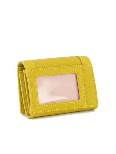 ALEDIS cartera plegable con estampado Saffiano La hierba de lim&oacute;n - Carteras Mujer