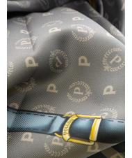 POLLINI TWILL Pañuelo estampado gris y azul - Bufandas - 3