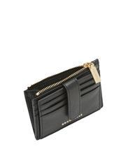 COCCINELLE METALLIC SOFT Cartera plana de piel con textura - Carteras Mujer