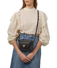 COCCINELLE BEAT SOFT Minibolso de piel con textura negro - Bolsos Mujer - 5