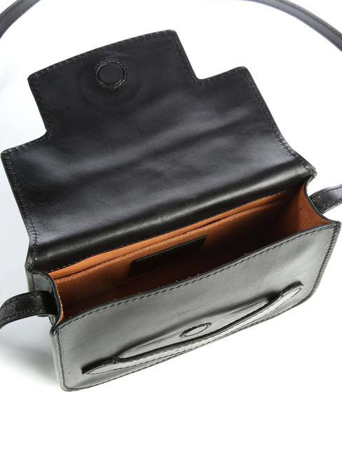 LUCREZIA Mini bolso de hombro Oro negro - Bolsos Mujer