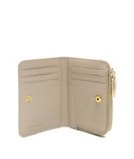 COCCINELLE METALLIC SOFT Tarjetero de piel polvo/rosa - Carteras Mujer - 2