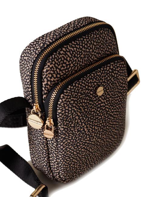 CLASSICA Microbolso porta smartphone OP / NATURAL / NEGRO - Bolsos Mujer