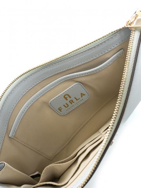 CAMELIA Cartera de cuero artemisa - Bolsos Mujer