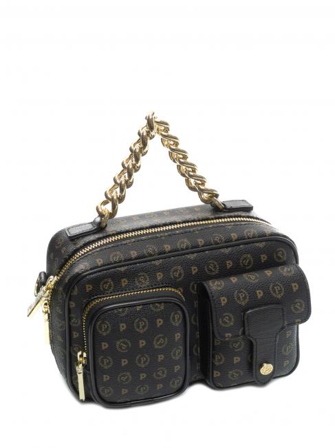 HERITAGE Bolso con bolsillos negro - Bolsos Mujer